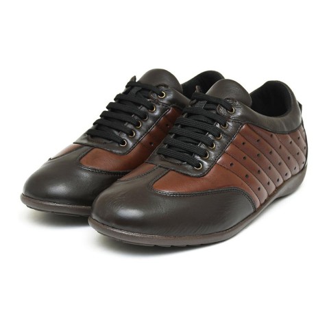 Roma Leather Sneaker Brown