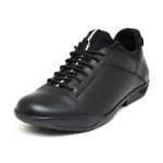 Villa Leather Sneakers Black