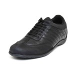 Roma Leather Sneaker Black